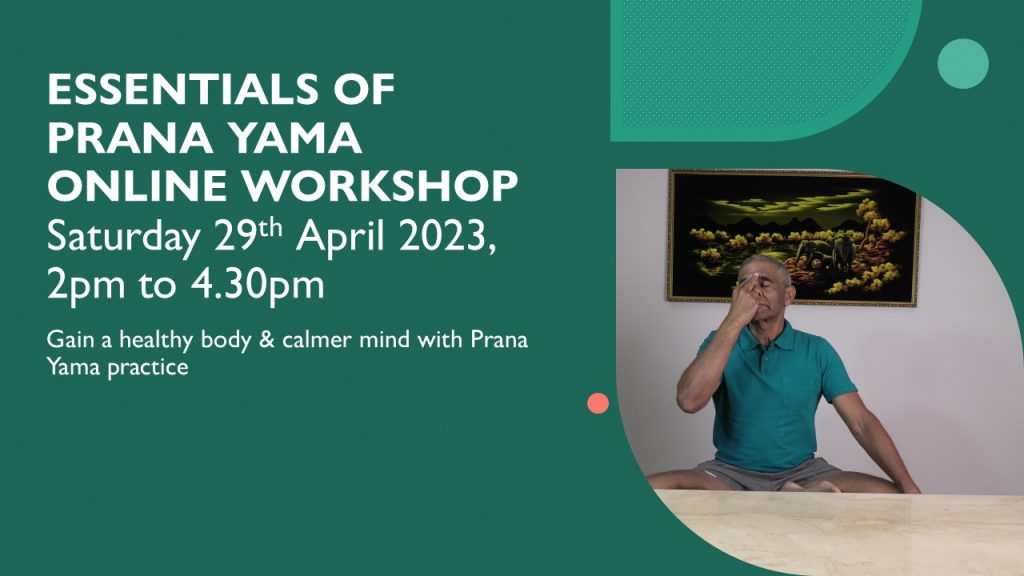 Essentials of Prana Yama online workshop 