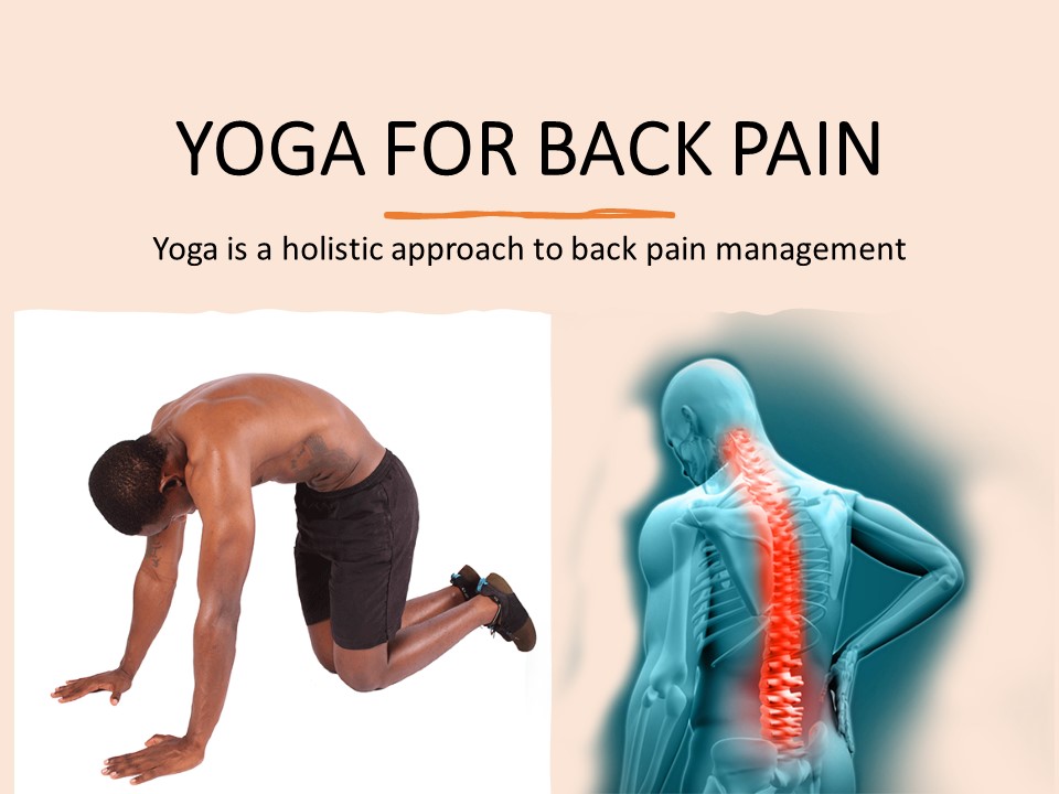 image of Yoga pose for back pain