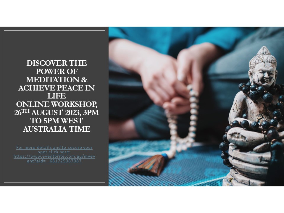 Meditation with rosary